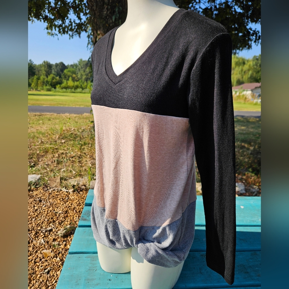 Simple Fun Twist Sweater